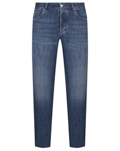 Джинсы Traditional Fit хлопковые Brunello cucinelli