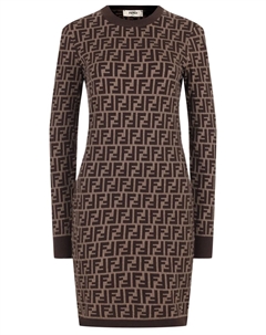 Платье хлопковое Fendi