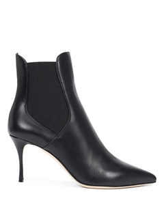 Ботильоны кожаные Godiva Sergio rossi