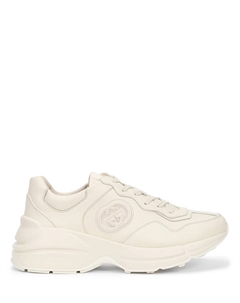 Кроссовки кожаные Rhyton Gucci