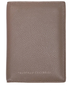 Обложка для документов кожаная Brunello cucinelli