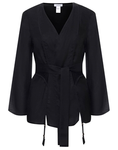 Халат из вискозы и шелка C.alla