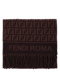 Шарф из шерсти и кашемира Roma Fendi