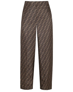 Брюки шелковые Fendi