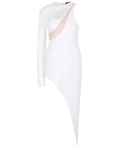 Платье однотонное David koma