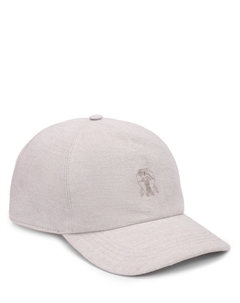 Бейсболка льняная Brunello cucinelli