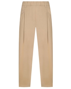 Брюки хлопковые Brunello cucinelli