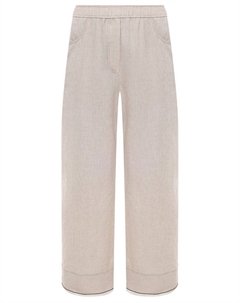 Брюки льняные Brunello cucinelli