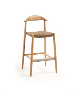 Барный стул glynis коричневый 54x109x54 см La forma