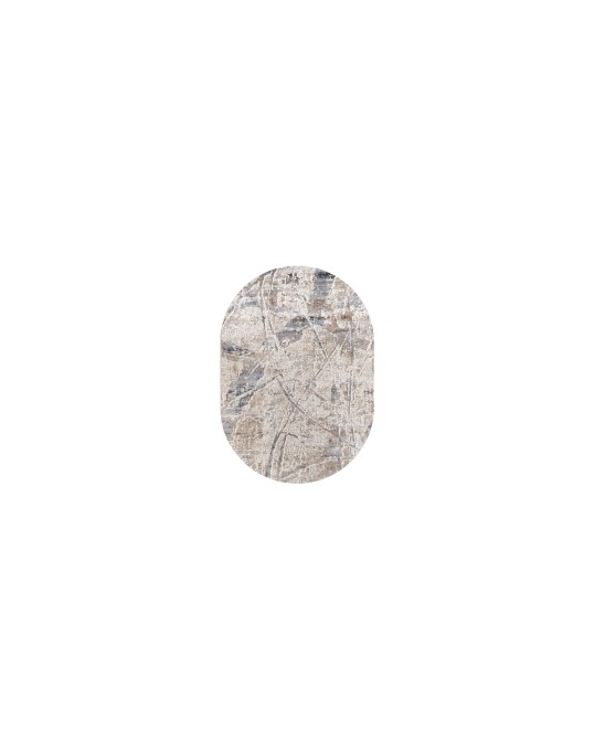 Коврик Afina PT67A-LIGHT-BEIGE-OVAL Kartal - 1