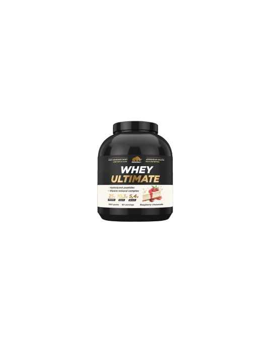 Протеин Whey Ultimate Малиновый чизкейк Prime kraft - 1